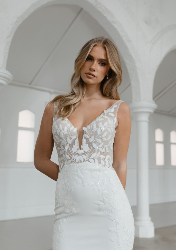 Das Brautkleid Solace  vom Hersteller Madi Lane, bei Ivory & Blush