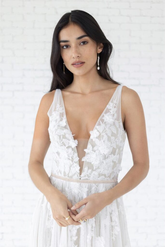 Das Brautkleid Aurelia vom Hersteller Watters - Willowby, bei Ivory & Blush