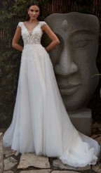 Das Brautkleid 6051 vom Hersteller Emine Yildirim, bei Ivory & Blush
