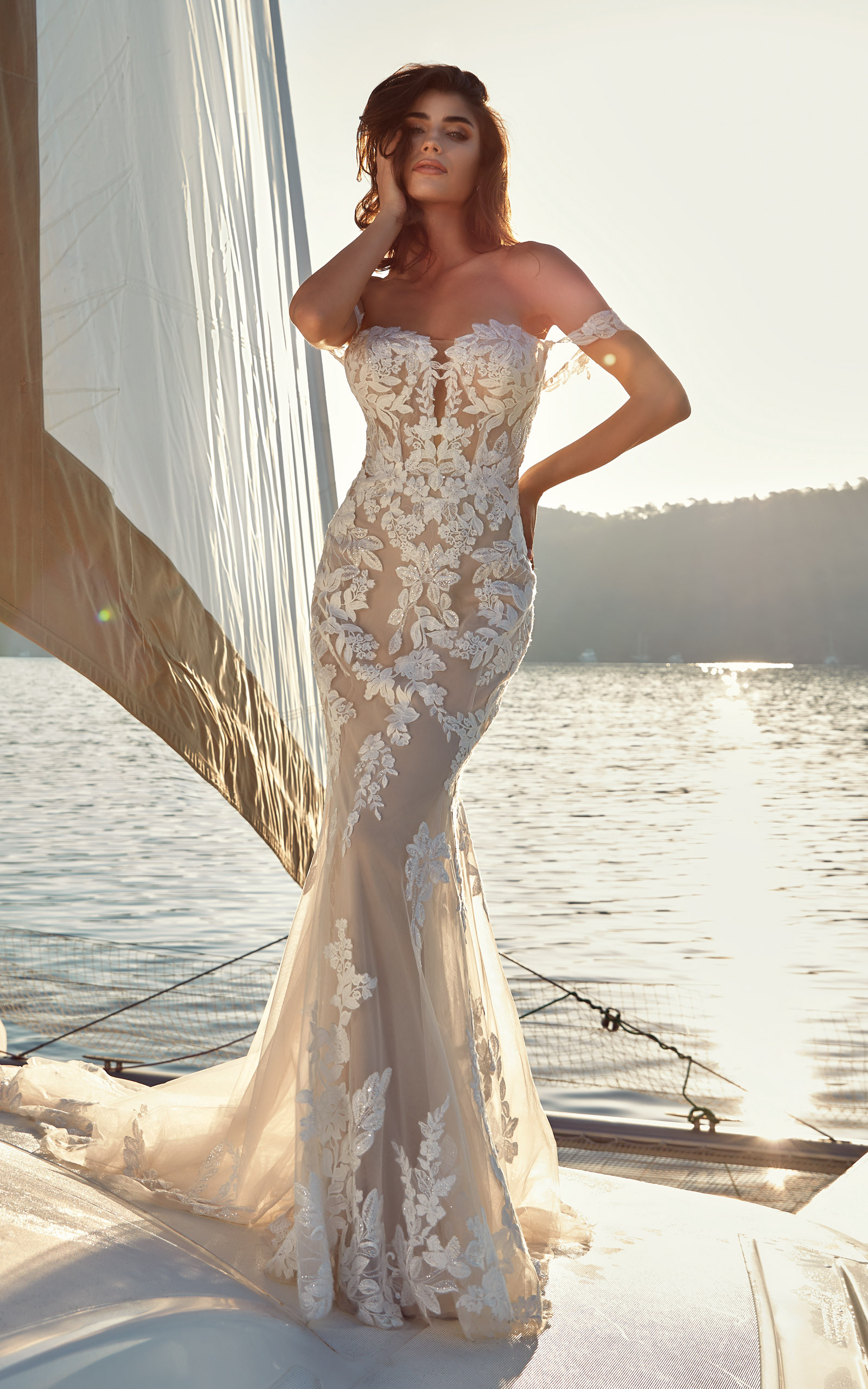Das Brautkleid Alanis vom Hersteller Eddy K - Dreams, bei Ivory & Blush