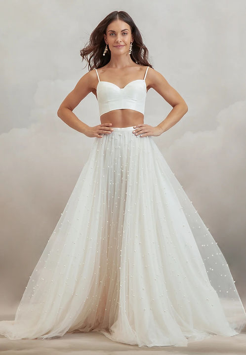 Das Brautkleid Billie Skirt vom Hersteller Catherine Deane, bei Ivory & Blush