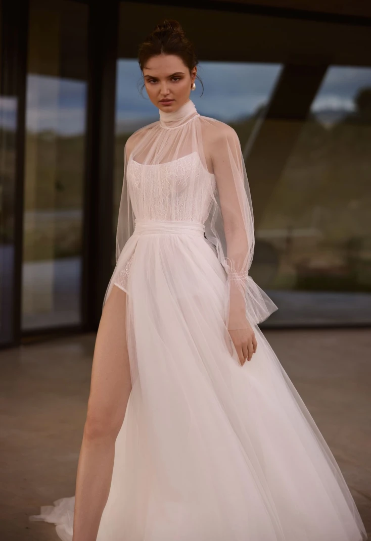 Das Brautkleid Dare vom Hersteller Pollardi, bei Ivory & Blush