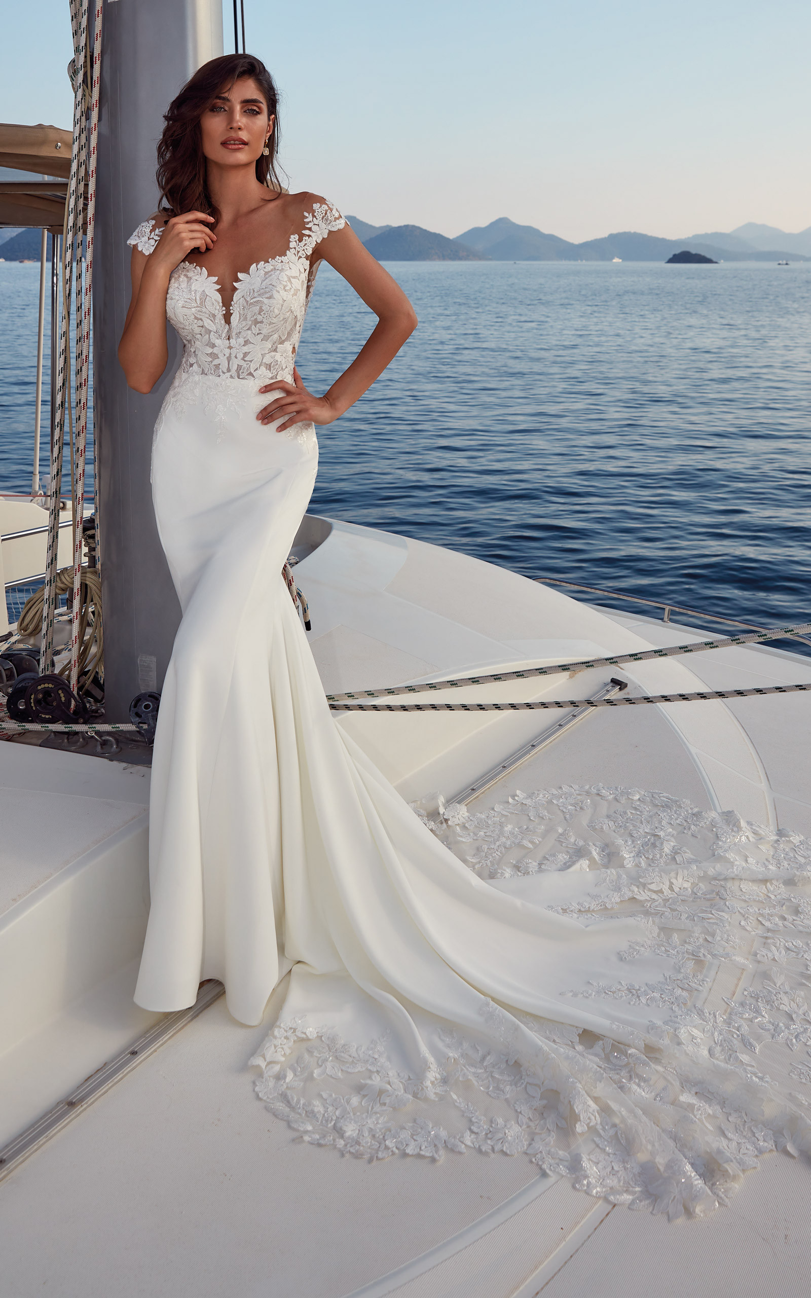 Das Brautkleid Domenica vom Hersteller Eddy K - Dreams, bei Ivory & Blush