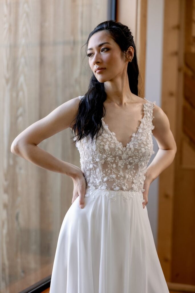 Das Brautkleid Meadow  vom Hersteller Justin Alexander - Adore, bei Ivory & Blush