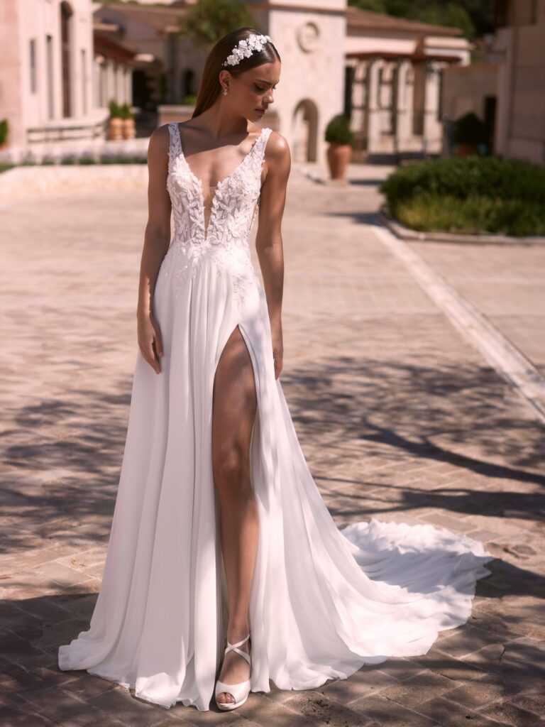 Das Brautkleid Milon vom Hersteller Bianco Evento, bei Ivory & Blush