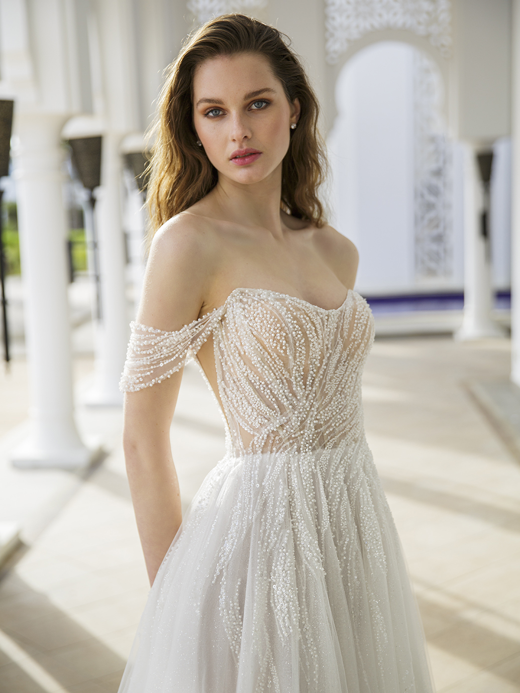 Das Brautkleid Ruby vom Hersteller Enzoani - Blue, bei Ivory & Blush
