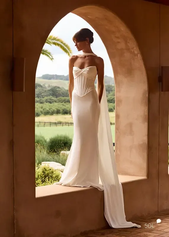 Das Brautkleid Sol vom Hersteller MWL, bei Ivory & Blush