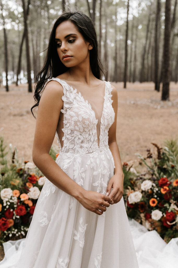 Das Brautkleid WA2519S vom Hersteller Cizzy Bridal - White April, bei Ivory & Blush
