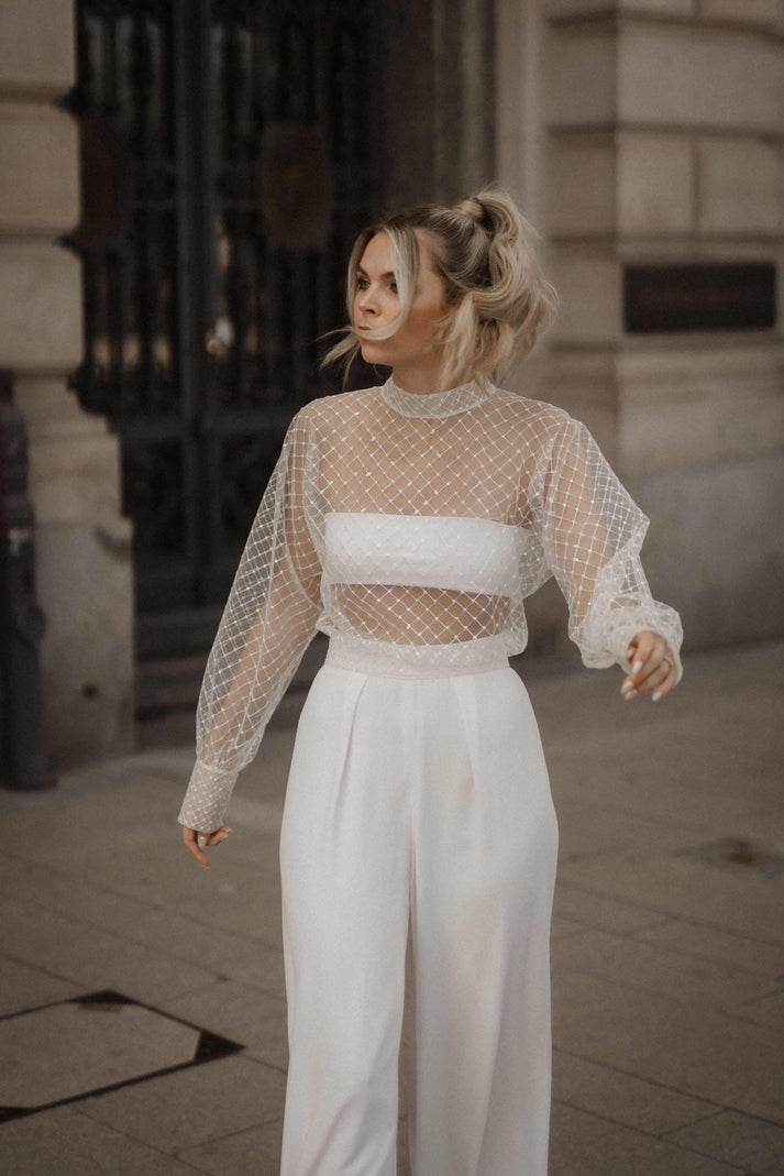 Brautkleid Stella Blouse von Lili bei Ivory & Blush
