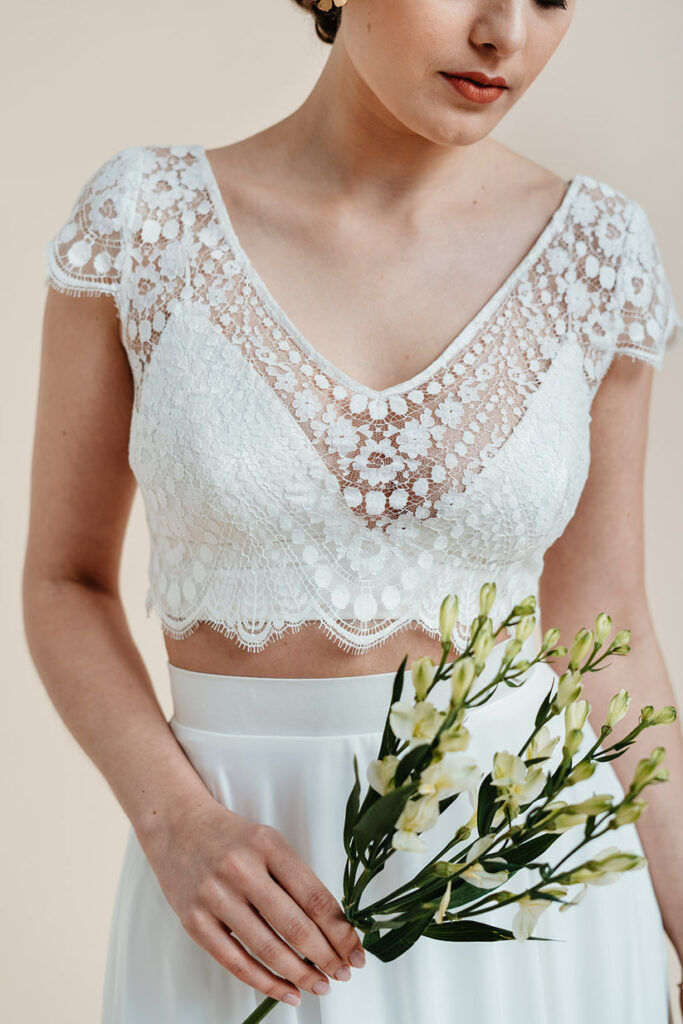 Brautkleid Top Clara Z von Kleider machen Bräute bei Ivory & Blush