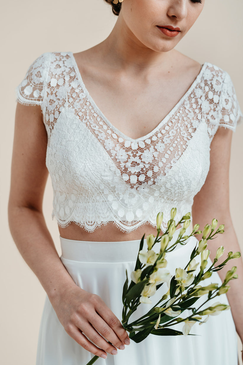 Brautkleid Top Clara Z von Kleider machen Bräute bei Ivory & Blush