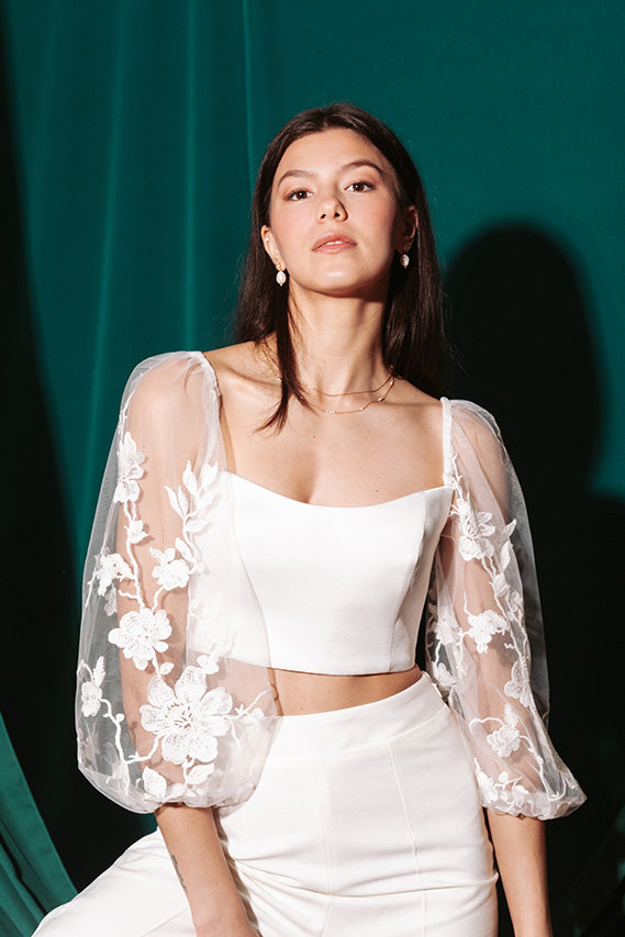 Brautkleid Top Florence K von Kleider machen Bräute bei Ivory & Blush