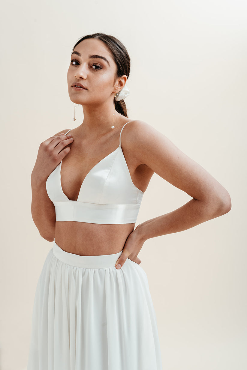 Brautkleid Top Kamala von Kleider machen Bräute bei Ivory & Blush