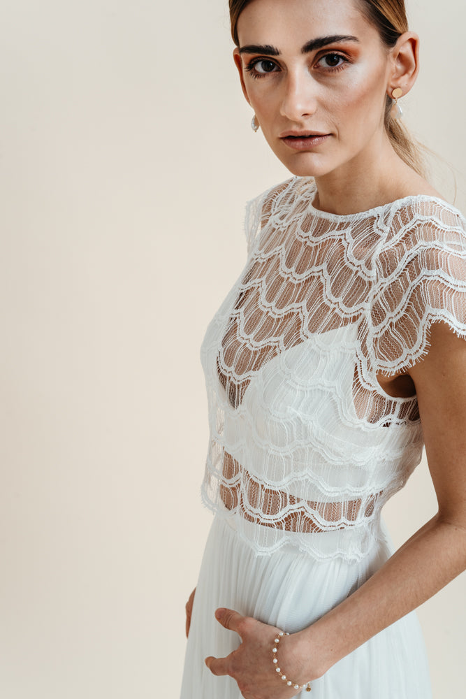 Brautkleid Top Mary N von Kleider machen Bräute bei Ivory & Blush